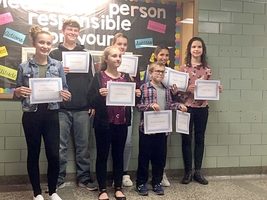 Wellsville students recognized for test scores