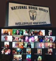 Wellsville inducts National Honor Society members via Zoom