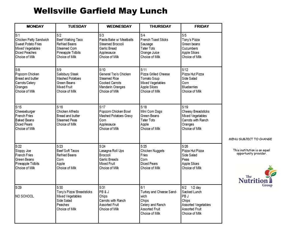 Garfield Lunch